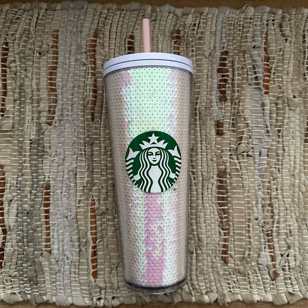 Never used, winter 2020 authentic Starbucks plastic tumbler